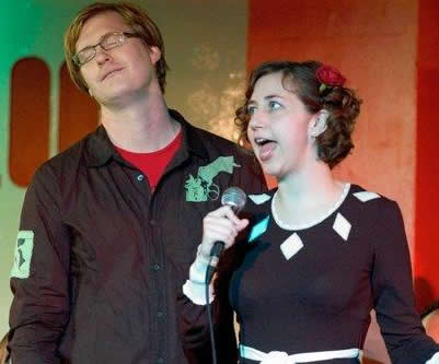 Kurt Braunohler and Kristen Schaal